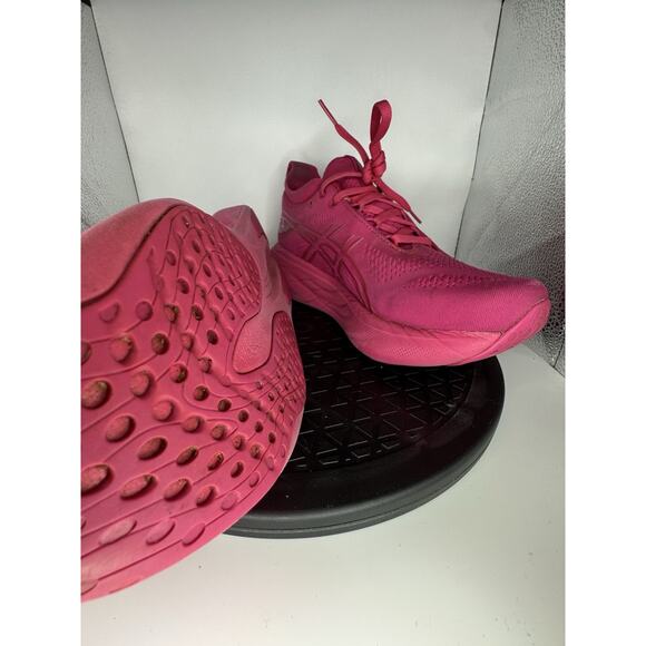 ASICS Gel-Nimbus 25 Running Women’s Shoes Size 8 Hot Pink Rave Sneakers - Picture 7 of 11